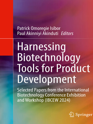 cover image of Harnessing Biotechnology Tools for Product Development